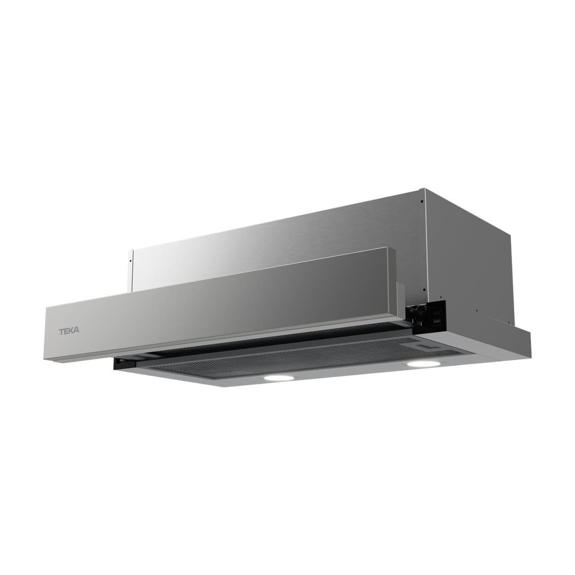 Campana telescópica Teka PLR 6320 MCS IX, 60 cm, recirculación