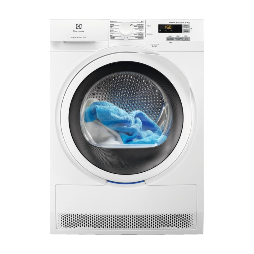 Secadora Electrolux EW7H5825IB con bomba de calor y capacidad de 8 kg