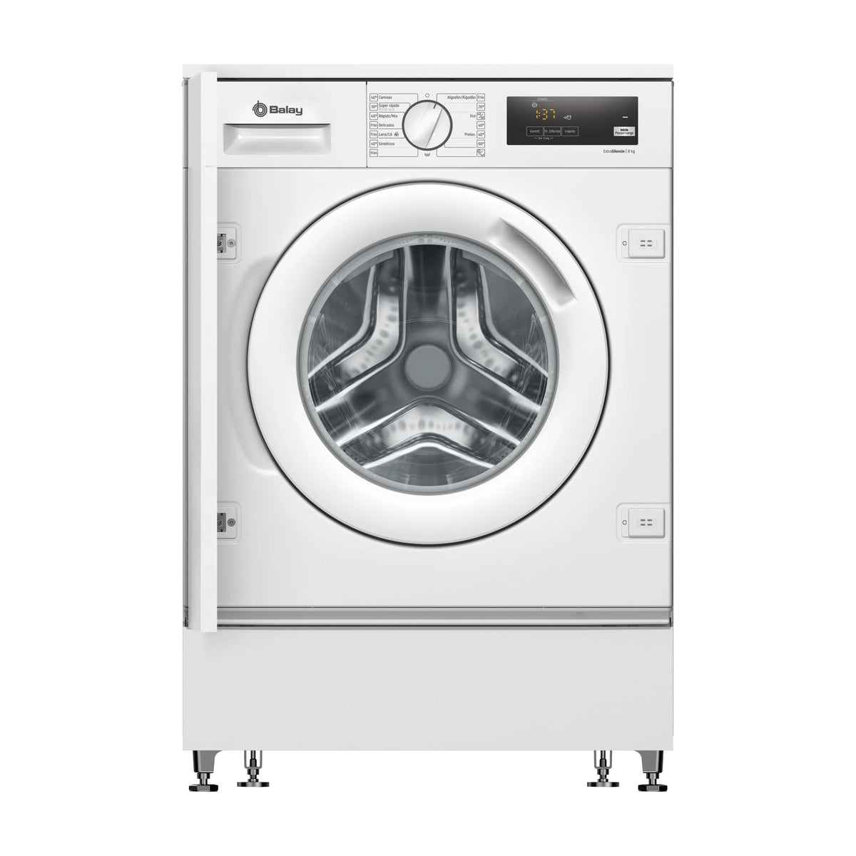 Lavadora integrable Balay 3TI983B, 8 kg y 1200 rpm