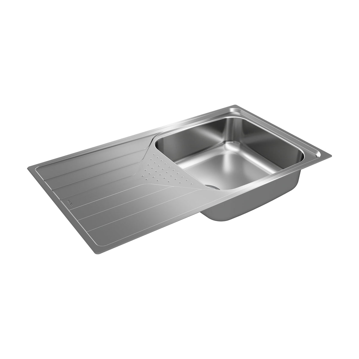 Fregadero Teka Universe 50 T-XP 1C 1E Plus de inox con escurridor reversible