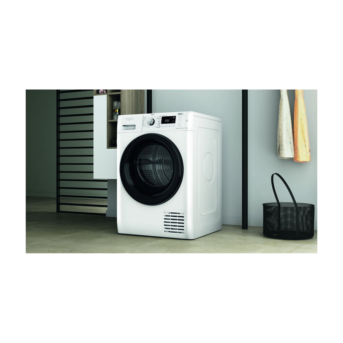Secadora Whirlpool FFT M11 8X3BY SPT de bomba de calor, 8 kg
