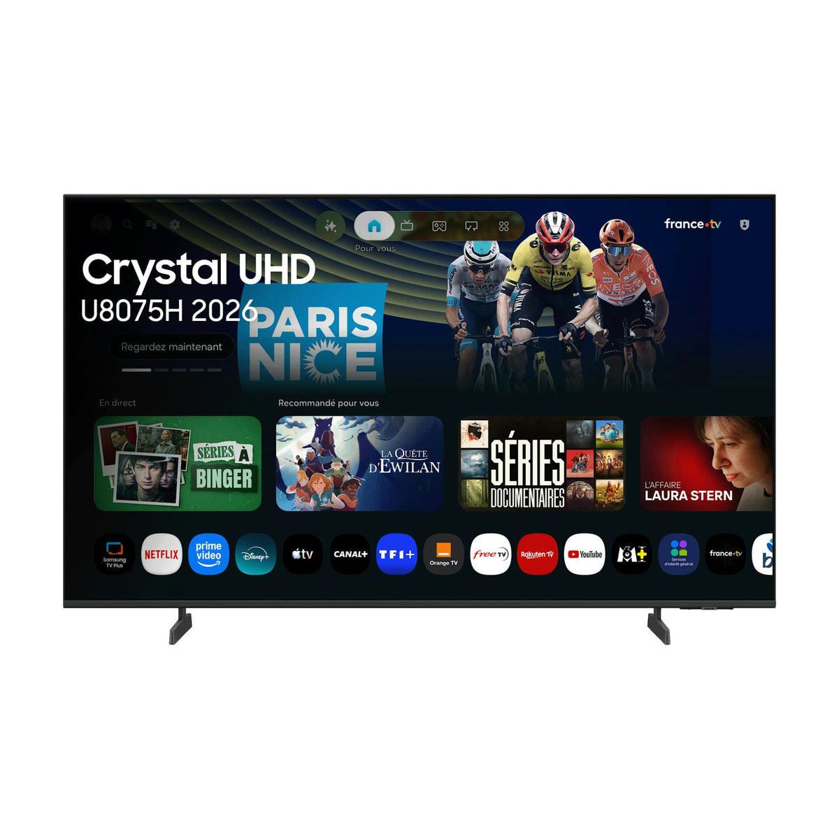 Televisor Samsung TU85U8075HUXXC de 85 pulgadas, LED 4K UHD