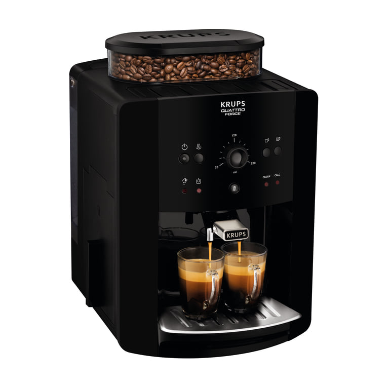 Cafetera superautomática Krups Arabica EA811010, 15 bar y depósito de 1,7 l