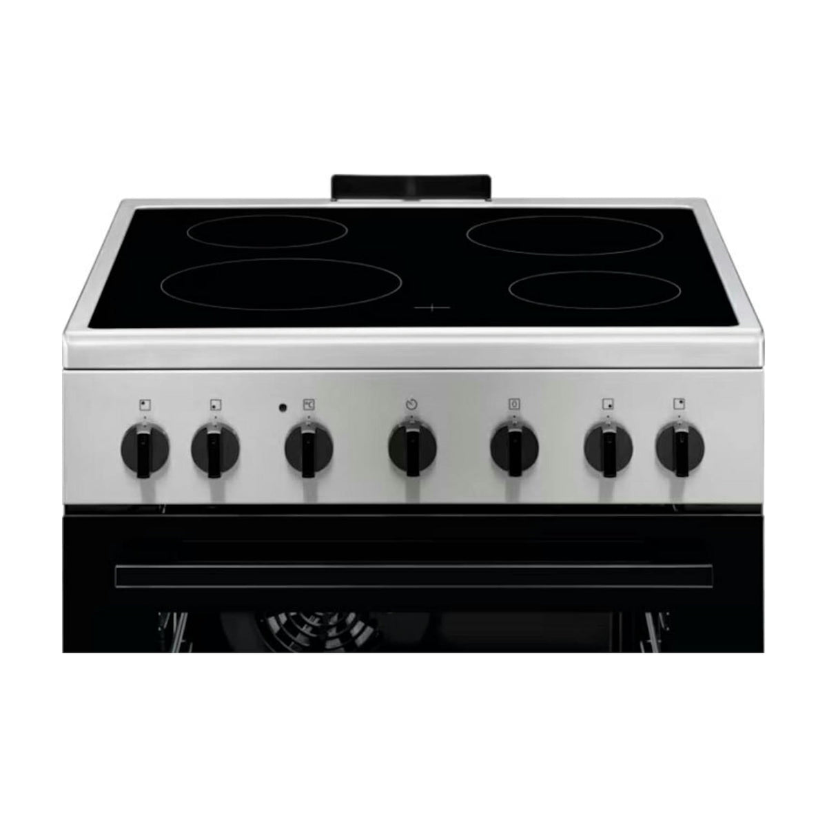 Cocina vitrocerámica Electrolux LKR620066X de 4 zonas y horno de 57 l