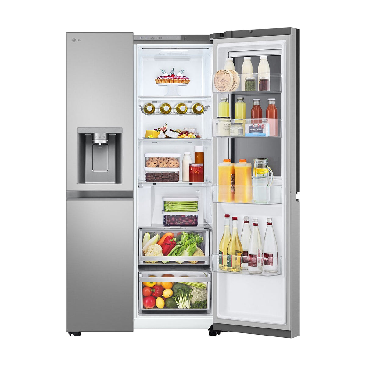 Frigorífico americano LG GSXE80PYBD, 628 l, InstaView Door-in-Door