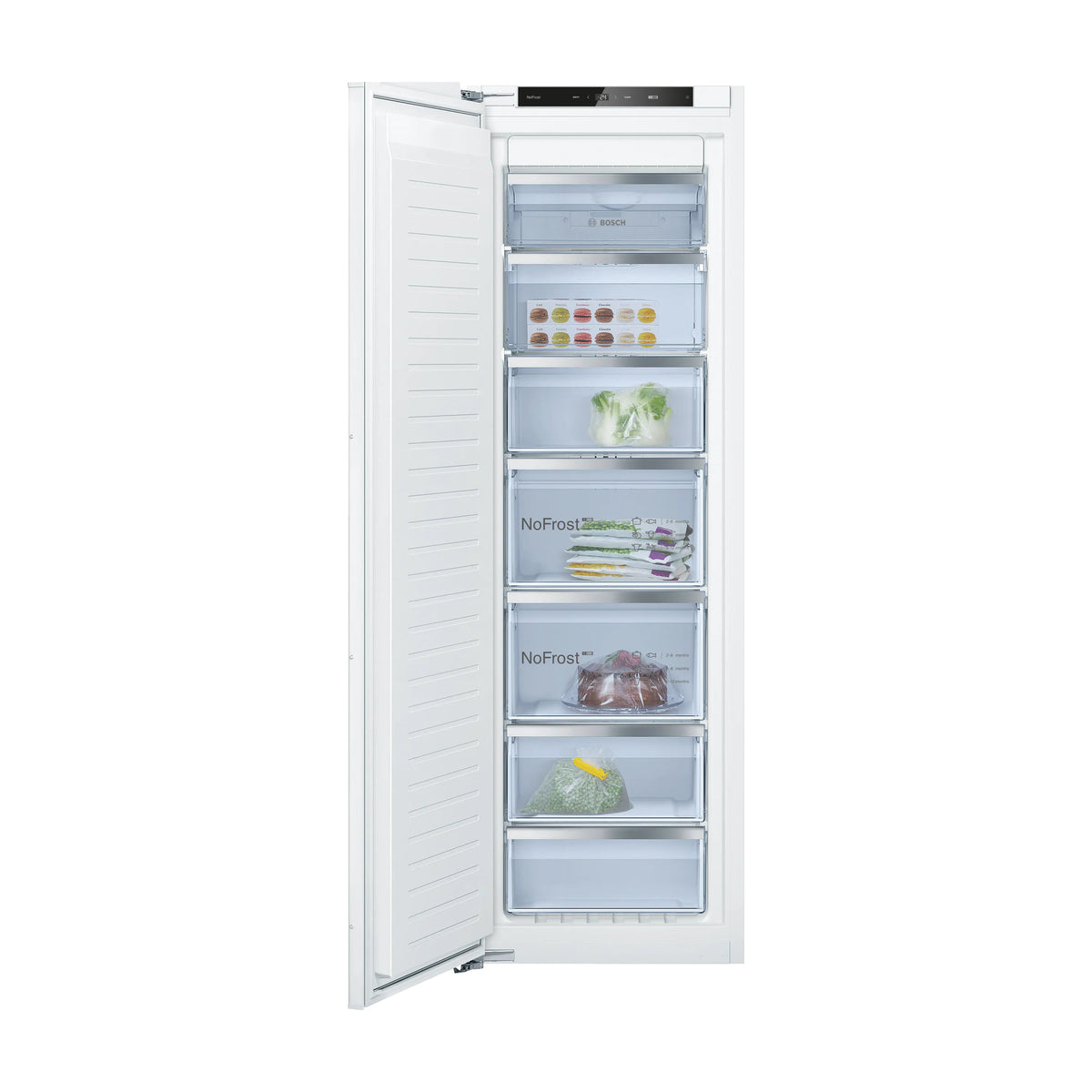 Congelador integrable Bosch GIN81VEE0 Total No Frost, 212 l