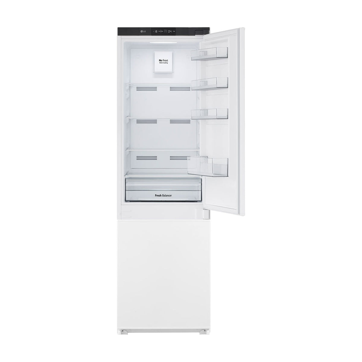 Frigorífico combi integrable LG GTFN256SER, 233 l, Total No Frost