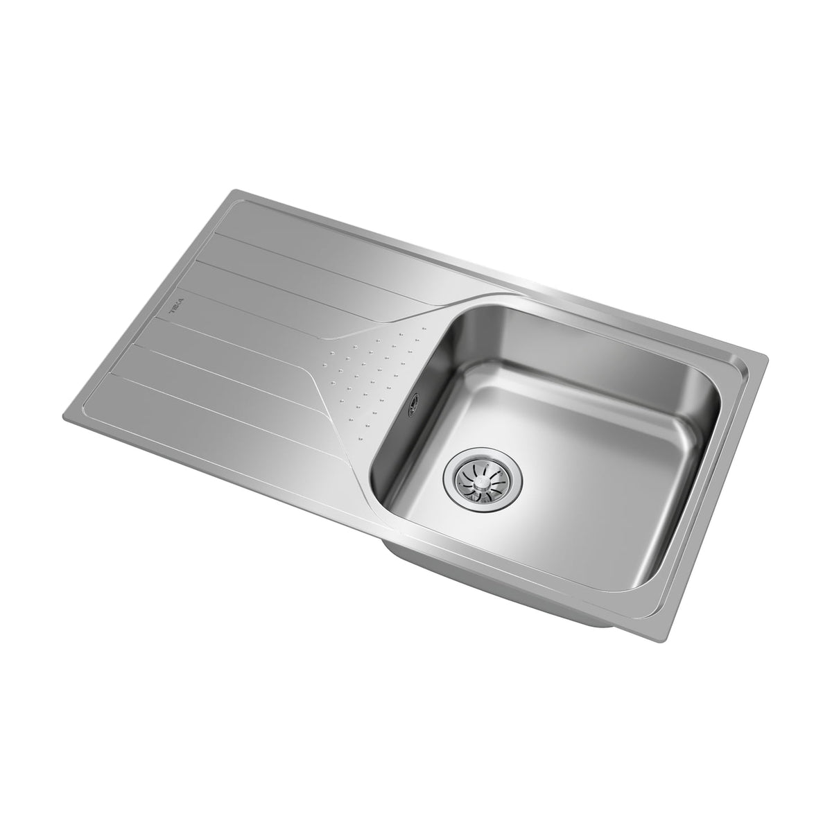 Fregadero Teka Universe 50 T-XP 1C 1E Plus de inox con escurridor reversible