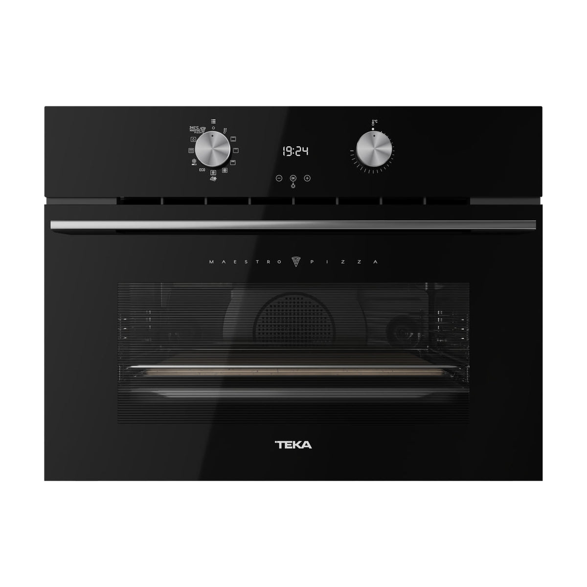 Horno Teka MaestroPizza HLC 8510 P compacto pirolítico, 44 l y función pizza a 340 °C