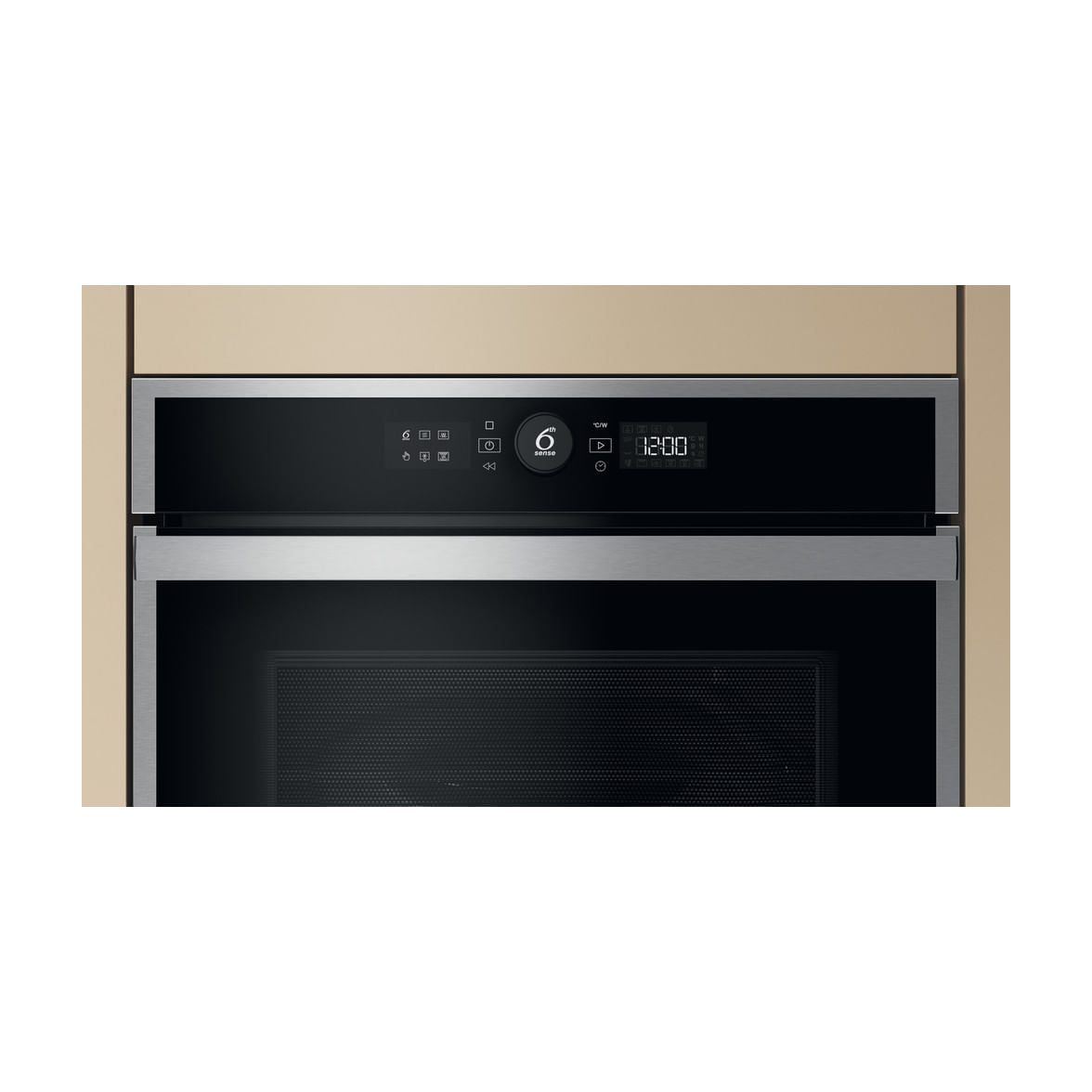 Microondas integrable Whirlpool WMW47HMX de 40 l con grill y aire forzado