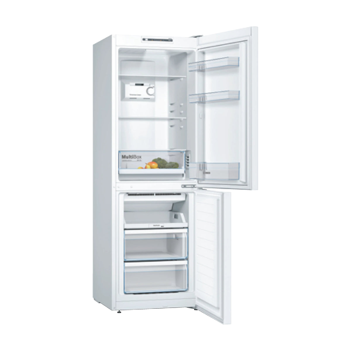 Frigorífico combi Bosch KGN33NWEB, 282 l, Total No Frost