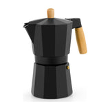 Cafetera italiana BRA Market de 6 tazas, apta para inducción