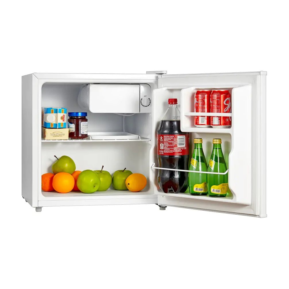 Frigorífico pequeño Midea MDRD86FGE01 de 43 l, blanco