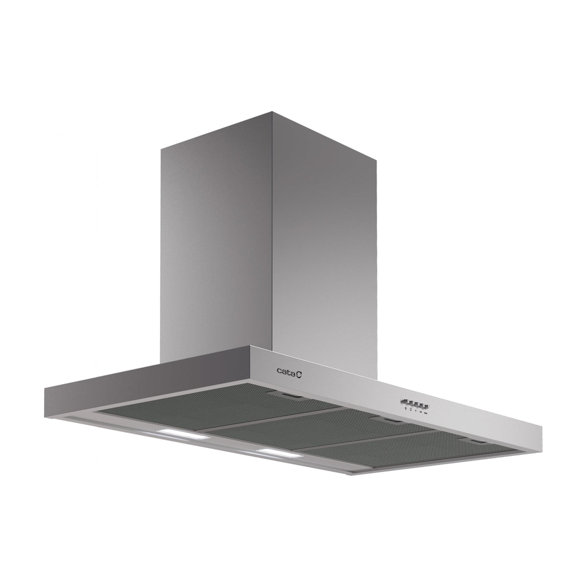 Campana decorativa CATA S PLUS 9010 X, 90 cm, 637 m³/h