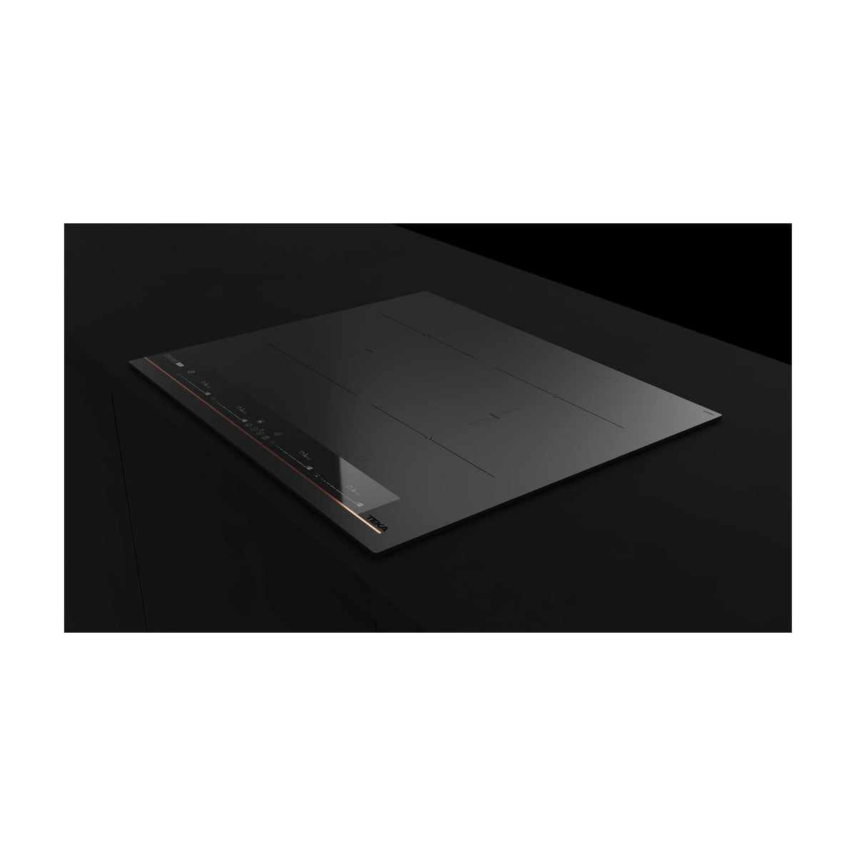 Placa de inducción Teka IBF 64-G1 MSP BM, 60 cm, Flex negro mate