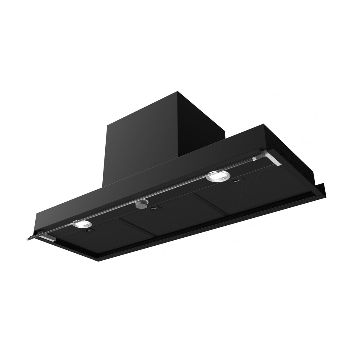 Campana integrable Mepamsa Secret 60 BK Matt, 60 cm, negro mate