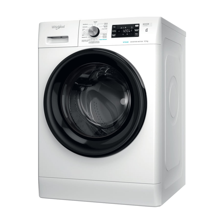 Lavadora Whirlpool FFB 10489 BV SPT de 10 kg y 1400 rpm