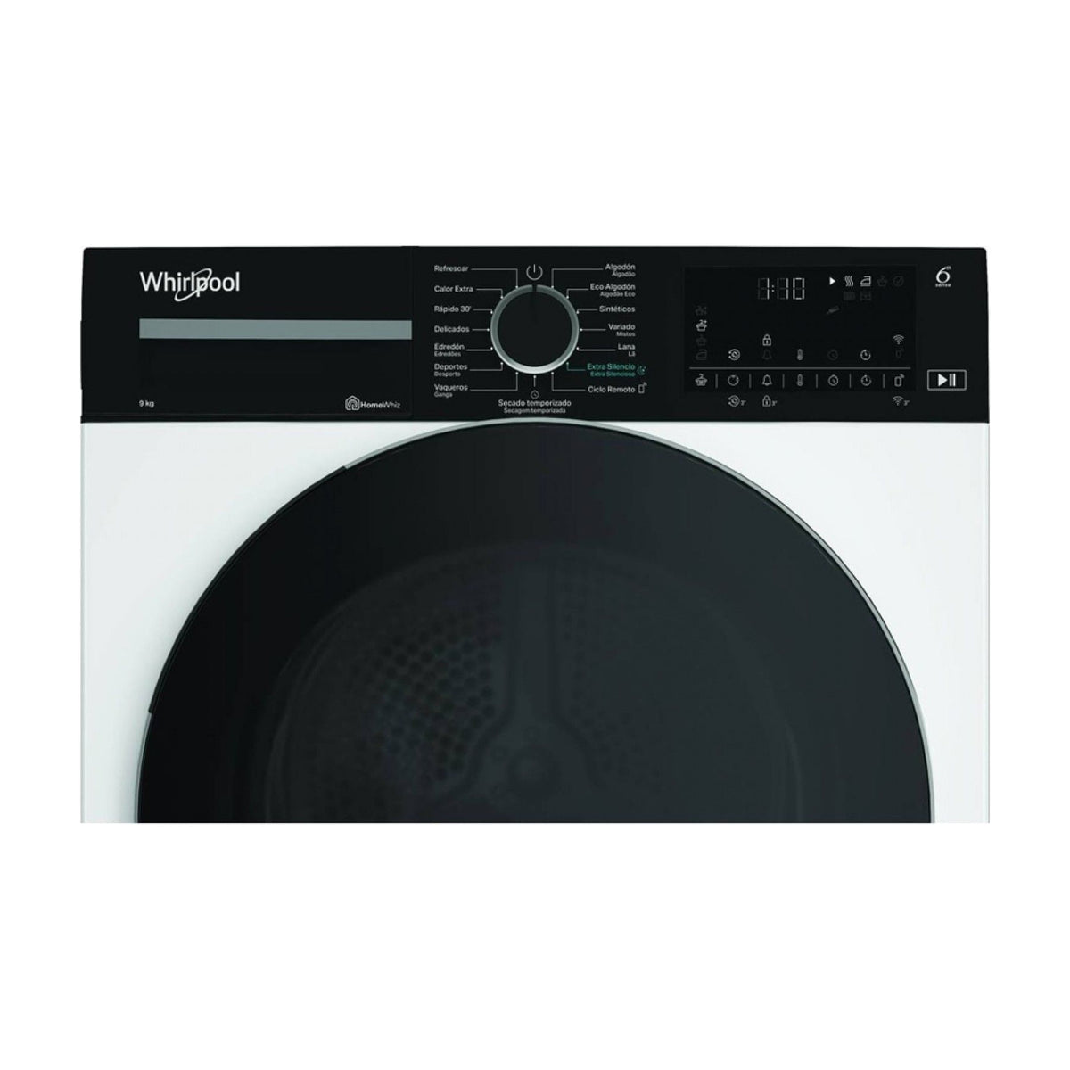 Secadora Whirlpool C WD 94M WBS SPT, 9 kg y bomba de calor
