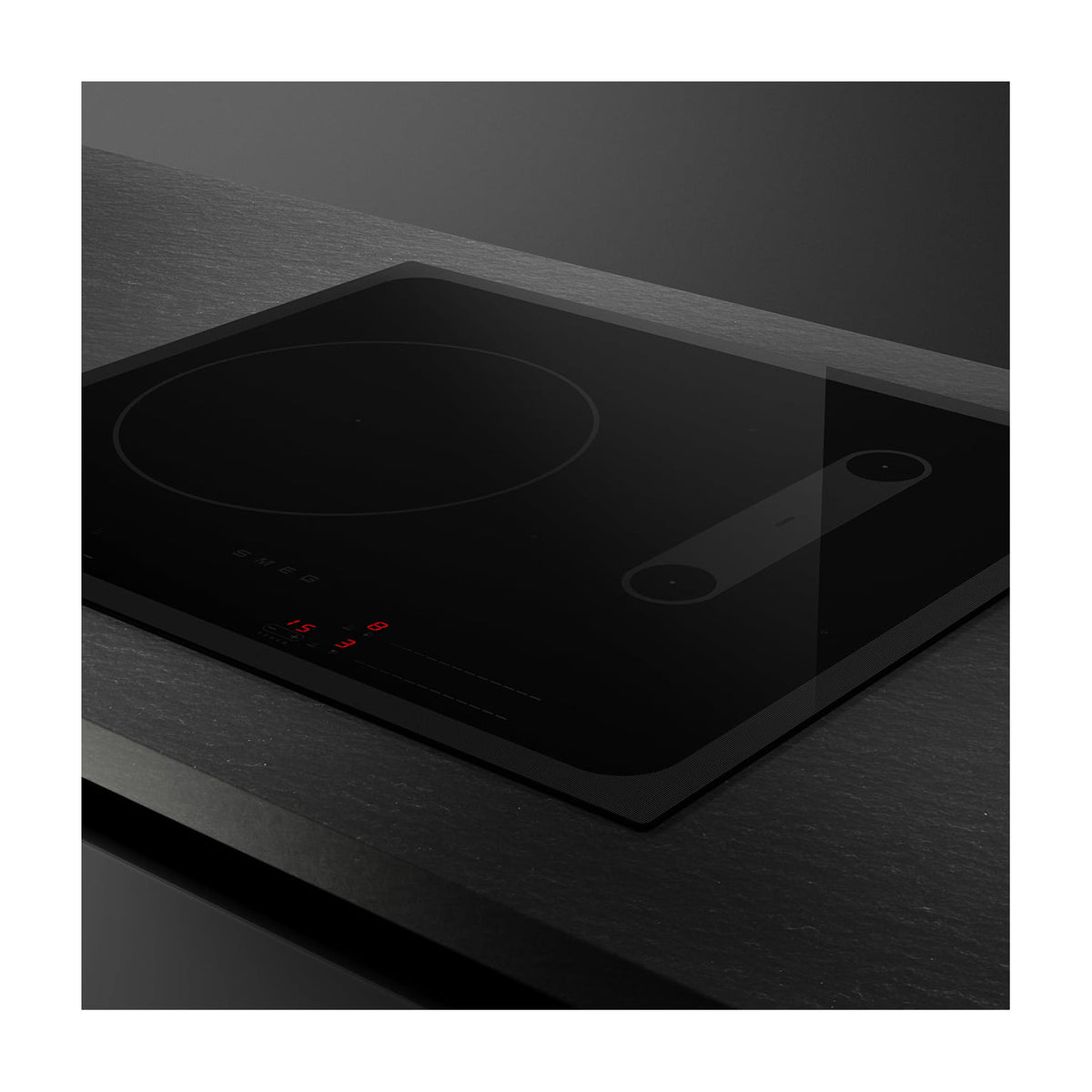 Placa de inducción Smeg SI1B22631D de 60 cm con 3 zonas y función puente