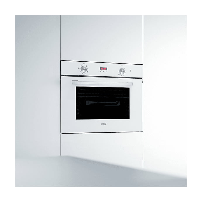 Horno multifunción CATA MD 5008 WH de 40 litros en cristal blanco