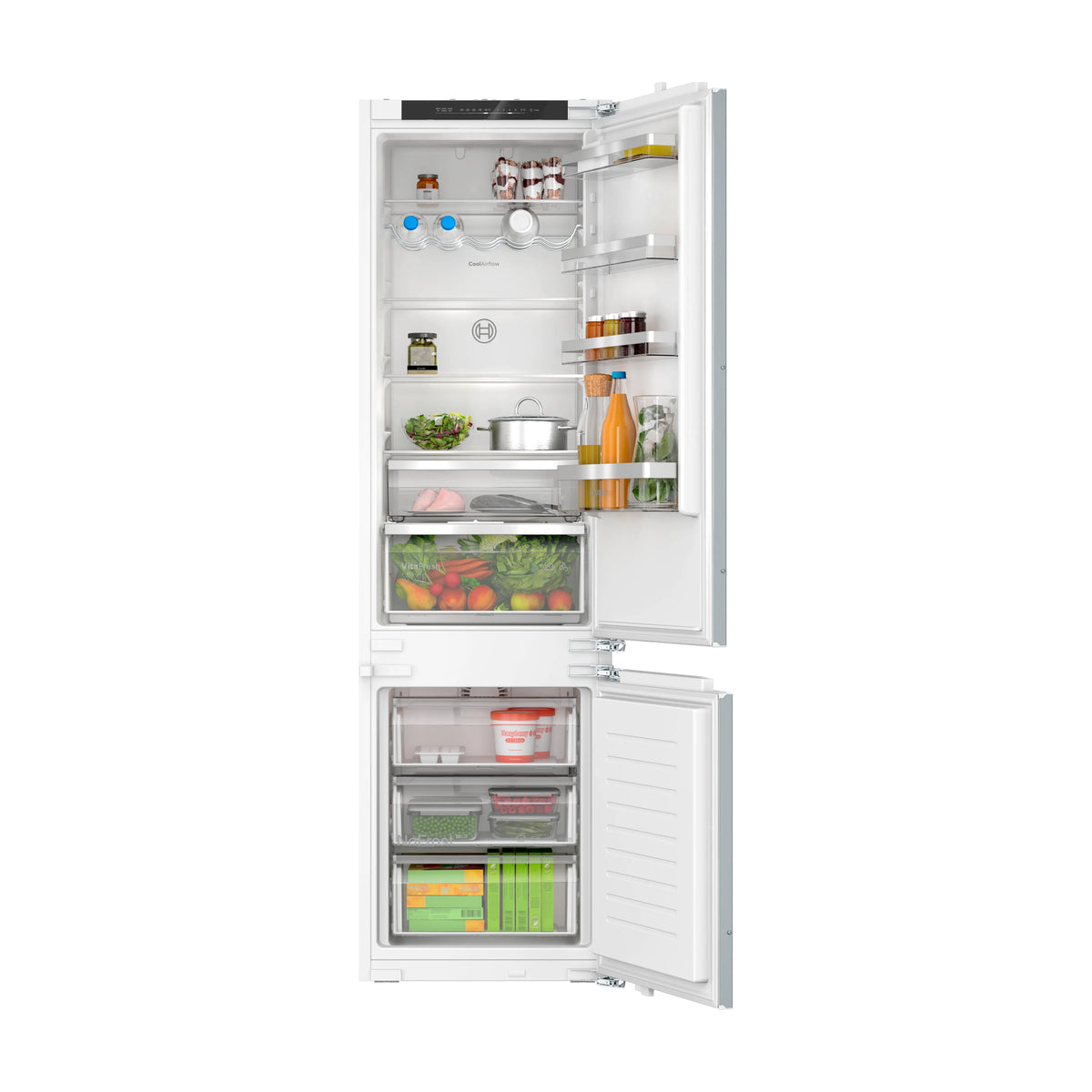 Frigorífico combi integrable Bosch KIN96VFD0, 290 l y No Frost