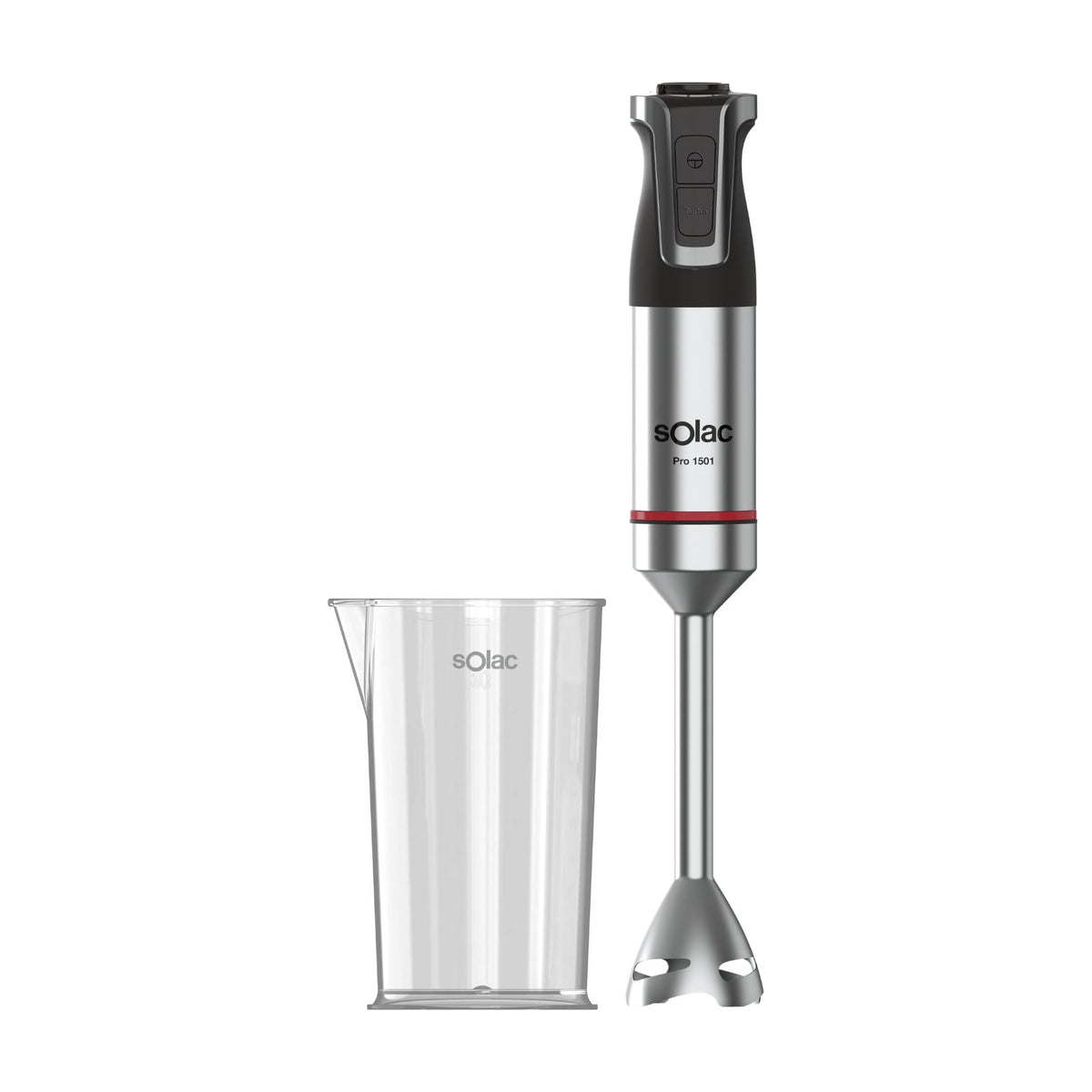 Batidora de mano Solac Pro 1501, 1500 W y 20 velocidades