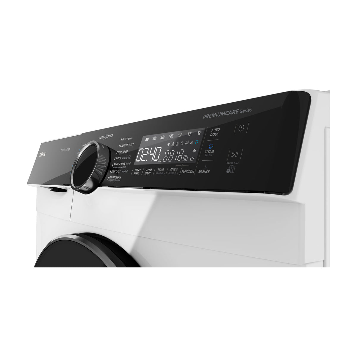 Lavadora Teka AutoDose WMK 81050 WH de 10 kg y 1500 rpm