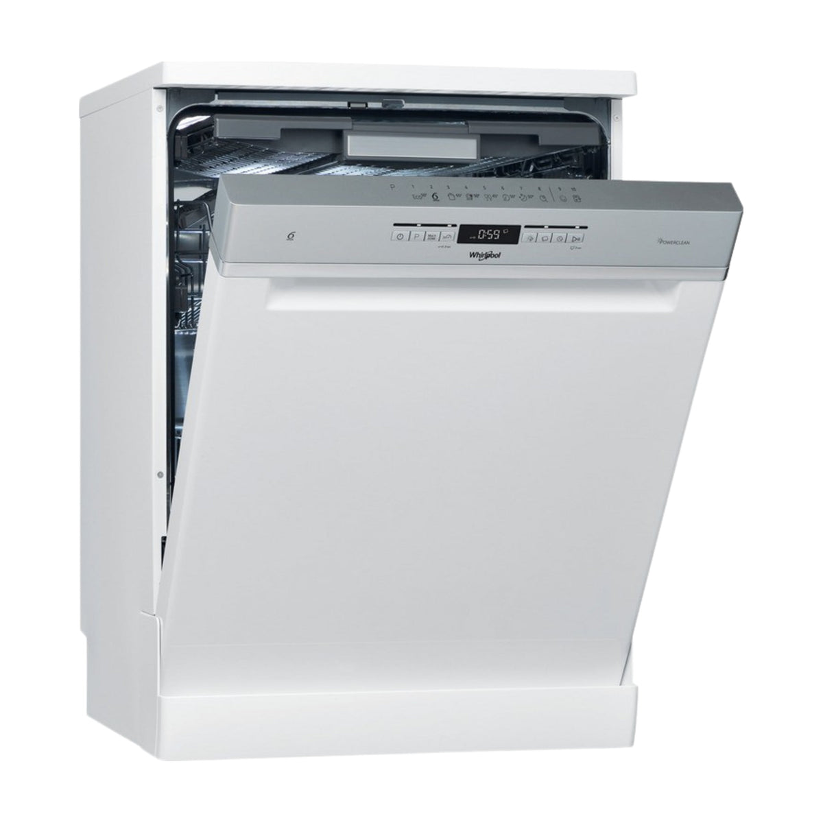 Lavavajillas Whirlpool WFO 3O41 PL, 14 cubiertos, clase C