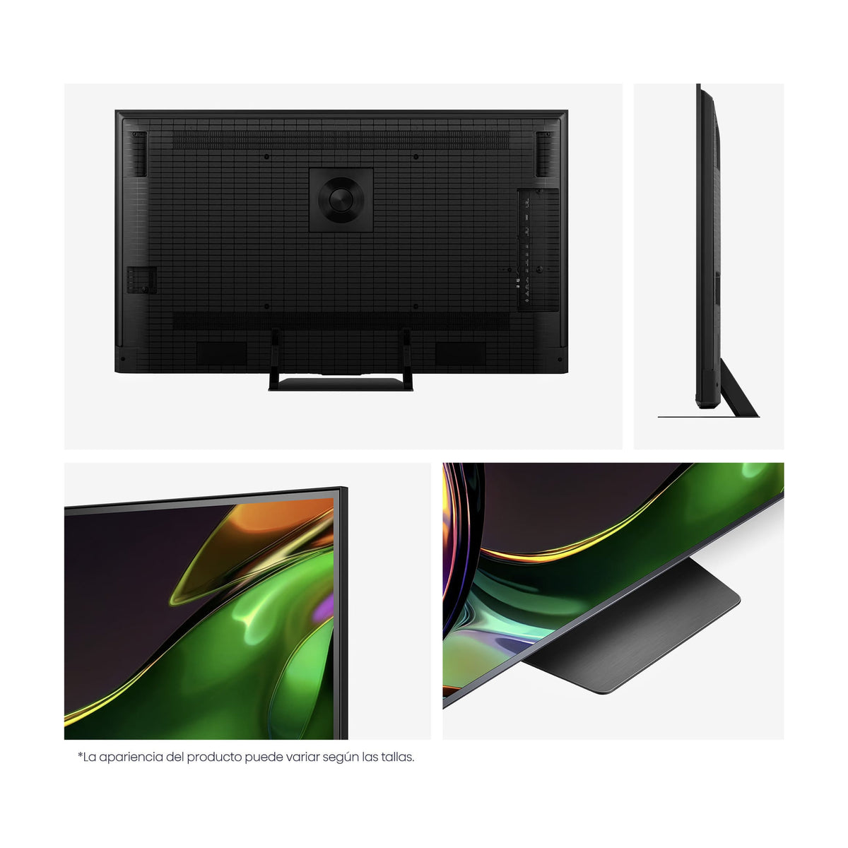 Televisor RGB MiniLED Hisense 55UR8S de 55 pulgadas, 4K UHD y 180 Hz