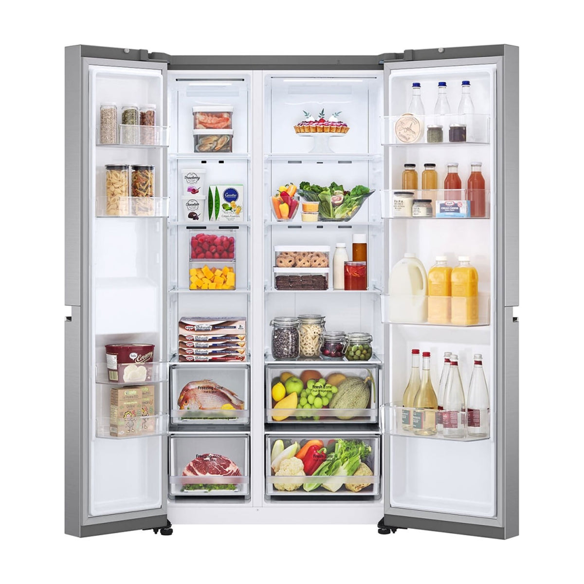 Frigorífico americano LG GSBC40PYPE, 664 l, Total No Frost