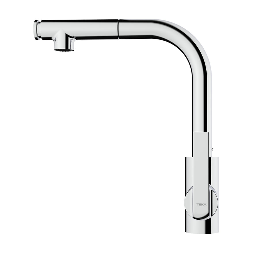 Grifo de cocina Teka IN 938 Plus extraíble de 2 funciones, cromado