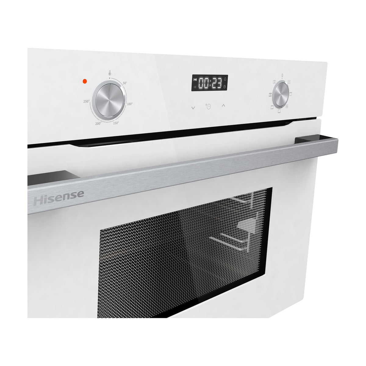 Horno compacto Hisense BI44221AWG de 49 l en cristal blanco