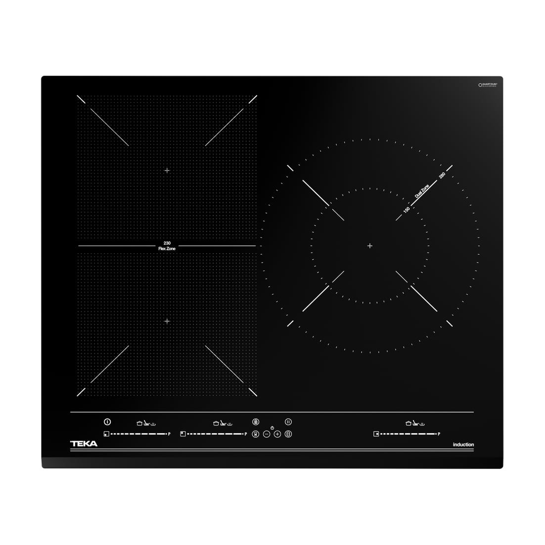 Placa de inducción Teka IZF 65320 MSP de 60 cm con zona Flex