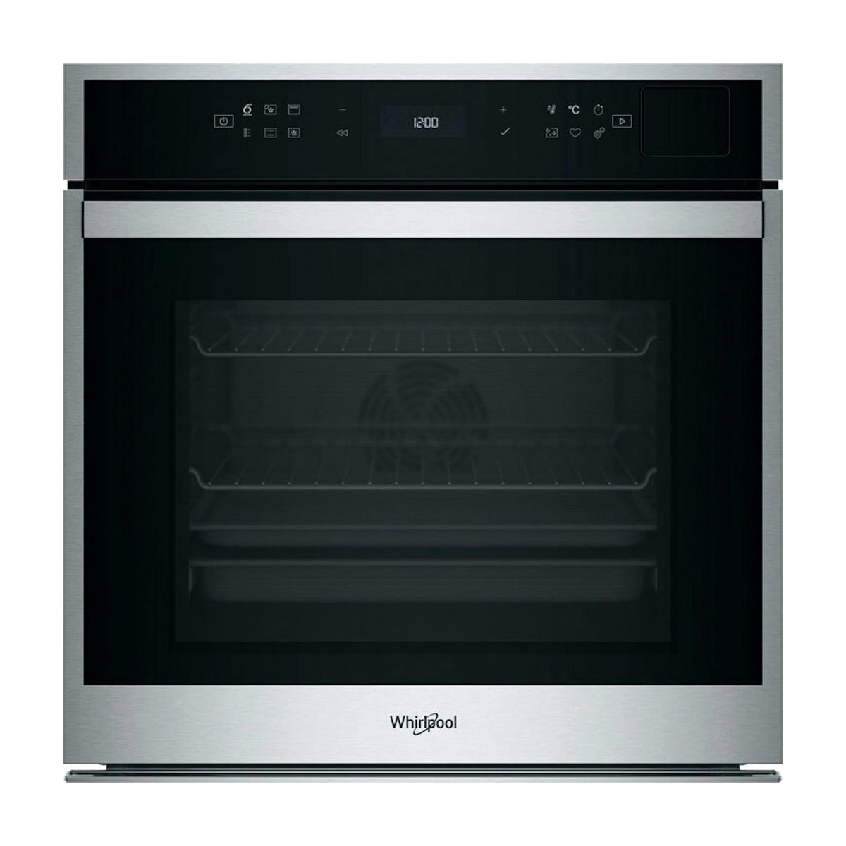 Horno multifunción Whirlpool WOI6A8PT1SXA pirolítico de 73 litros