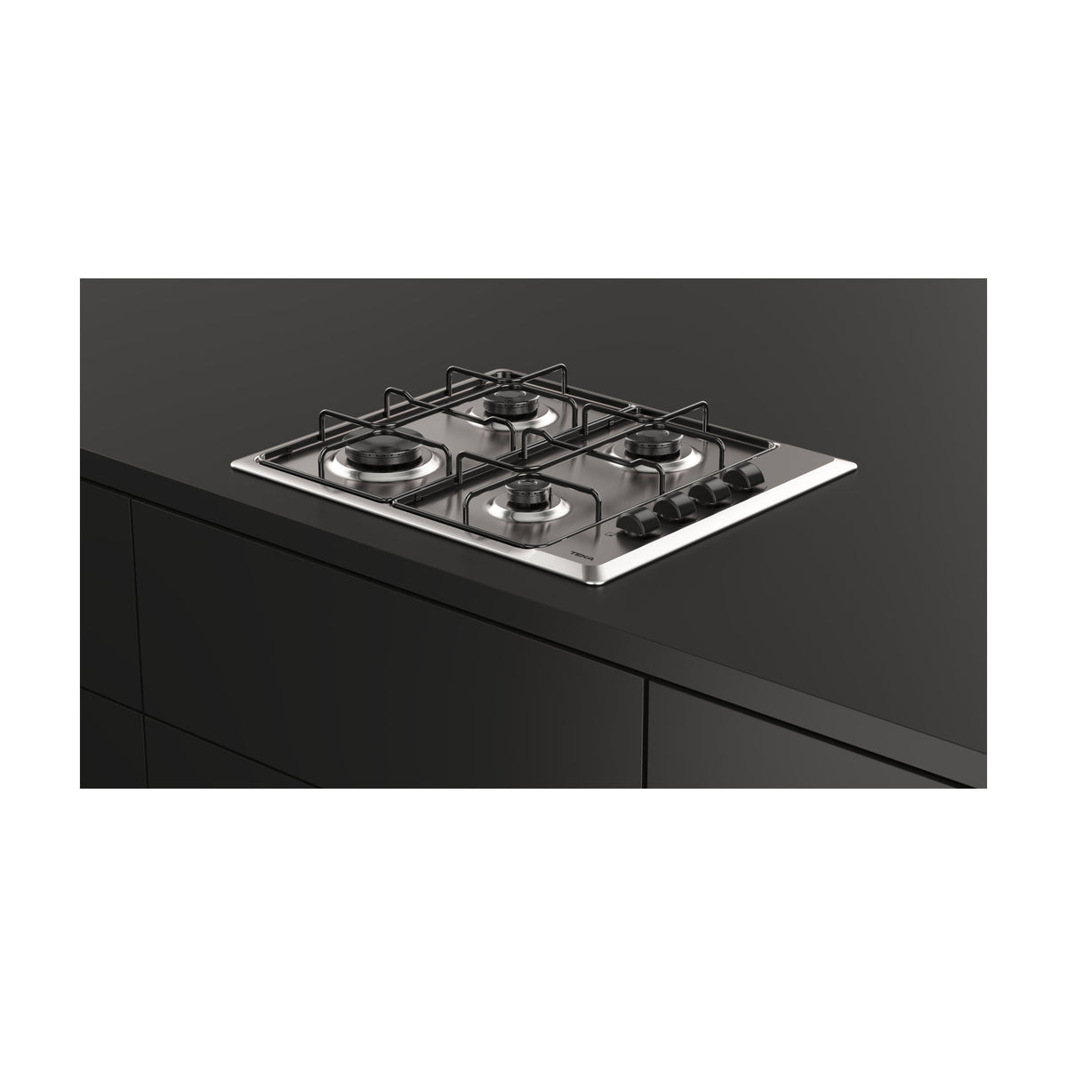 Placa de gas Teka HLX 640 KL de 4 fuegos, inox