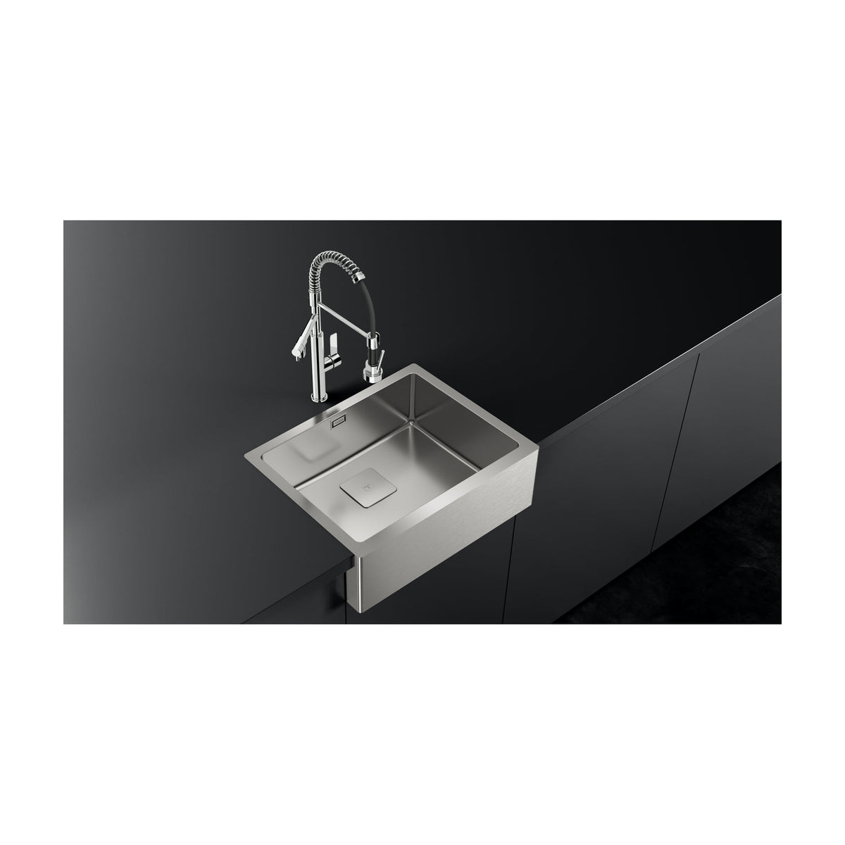 Fregadero Teka American Professional 60 M-XP 1C de frente visto con SilentSmart