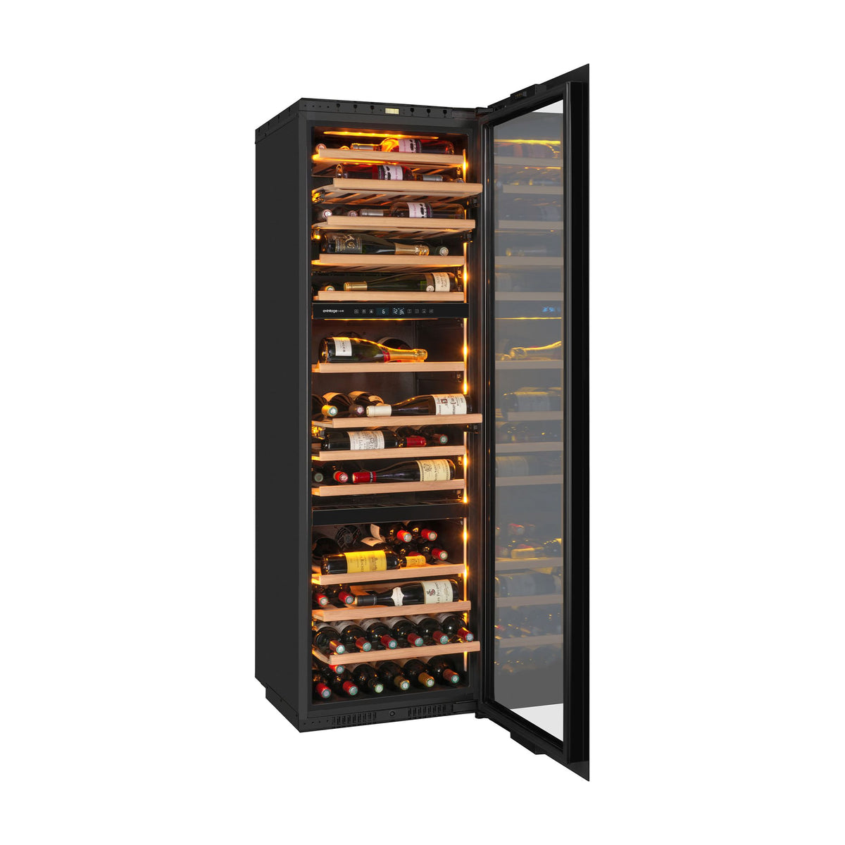 Vinoteca integrable Avintage AVI178PLATINUM, 3 zonas y 94 botellas
