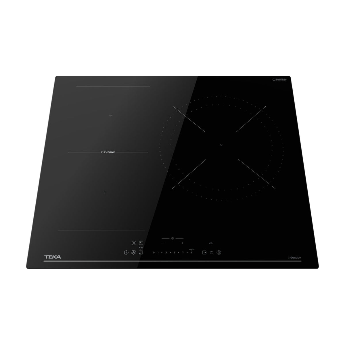 Placa de inducción Teka IBF 63215 SSM BK, 60 cm y 3 zonas