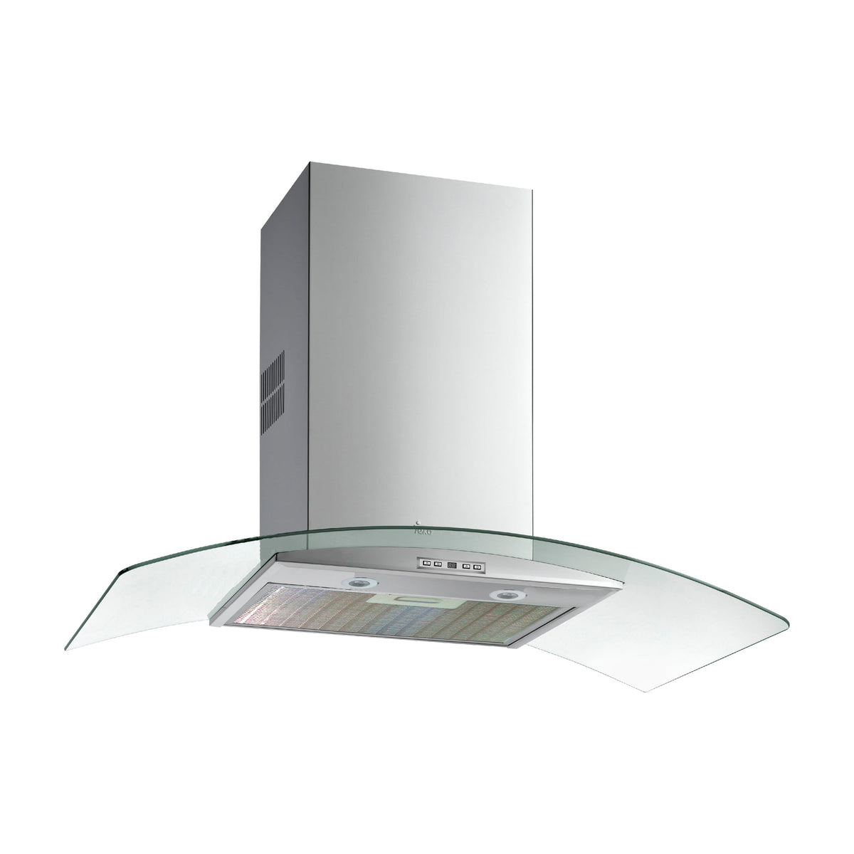 Campana decorativa Teka NC 785 de 70 cm, inox y cristal