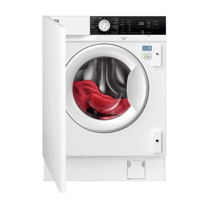 Lavadora integrable AEG LFN6G7434F de 7 kg y 1400 rpm