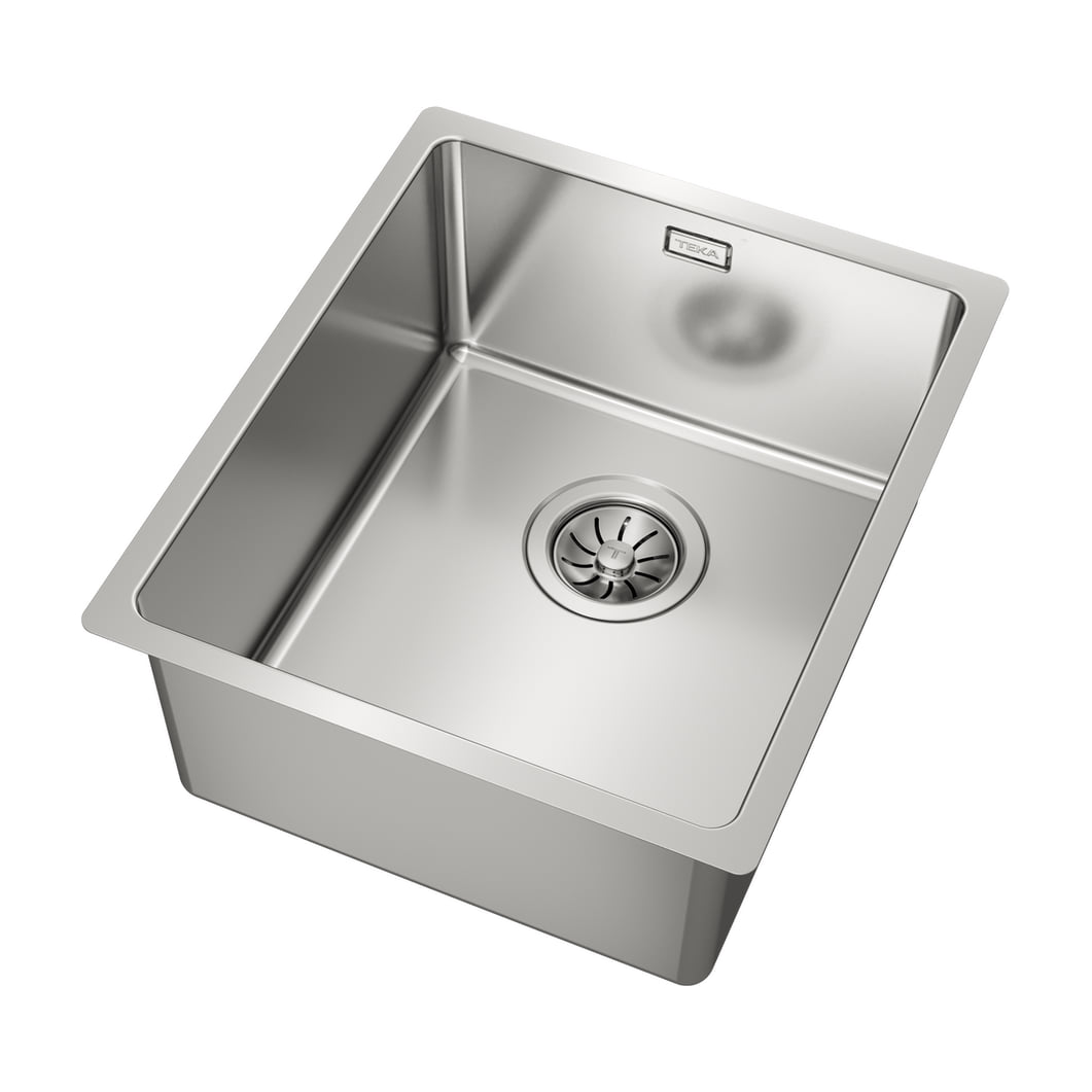 Fregadero Teka Be Linea RS15 34.40 de una cubeta bajo encimera, inox