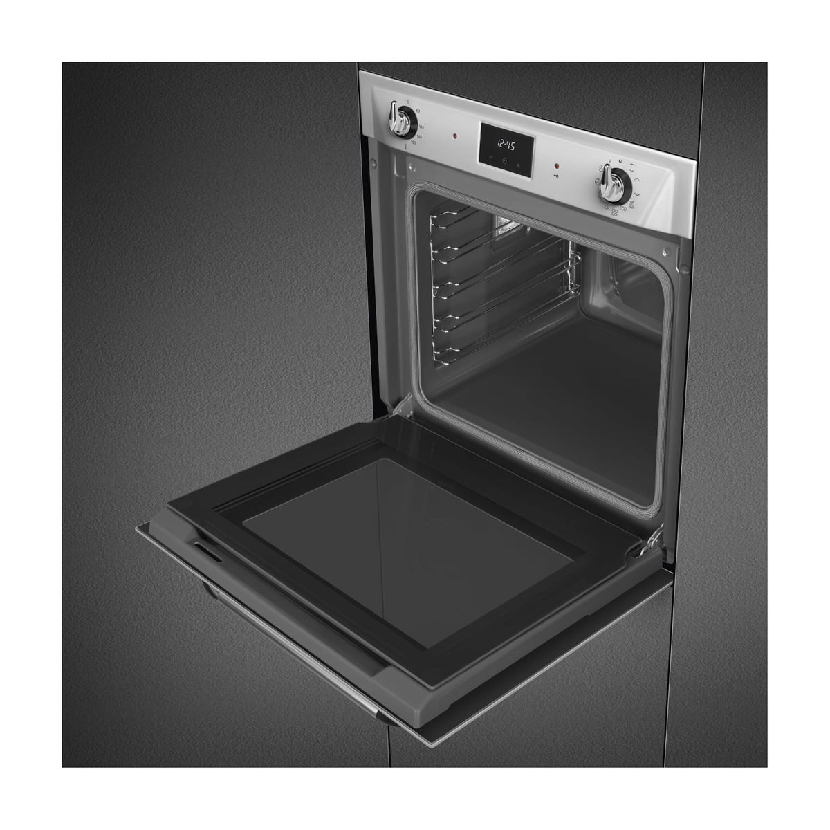 Horno multifunción Smeg SOP6900TX pirolítico de 68 litros
