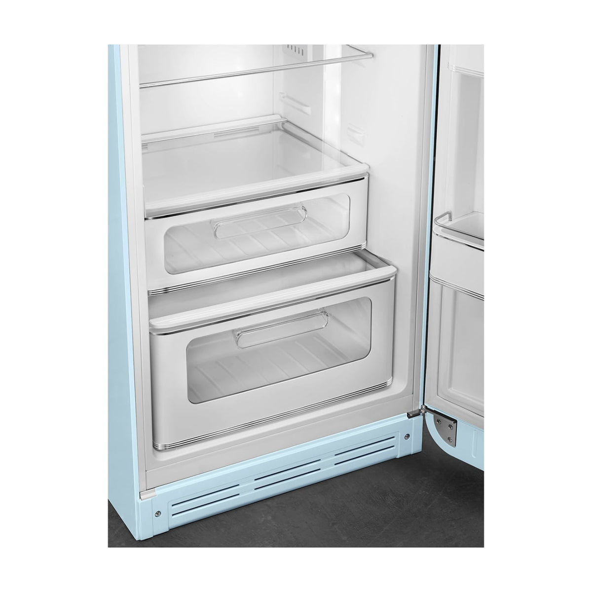 Frigorífico de dos puertas Smeg FAB30RPB5, 294 l, azul pastel