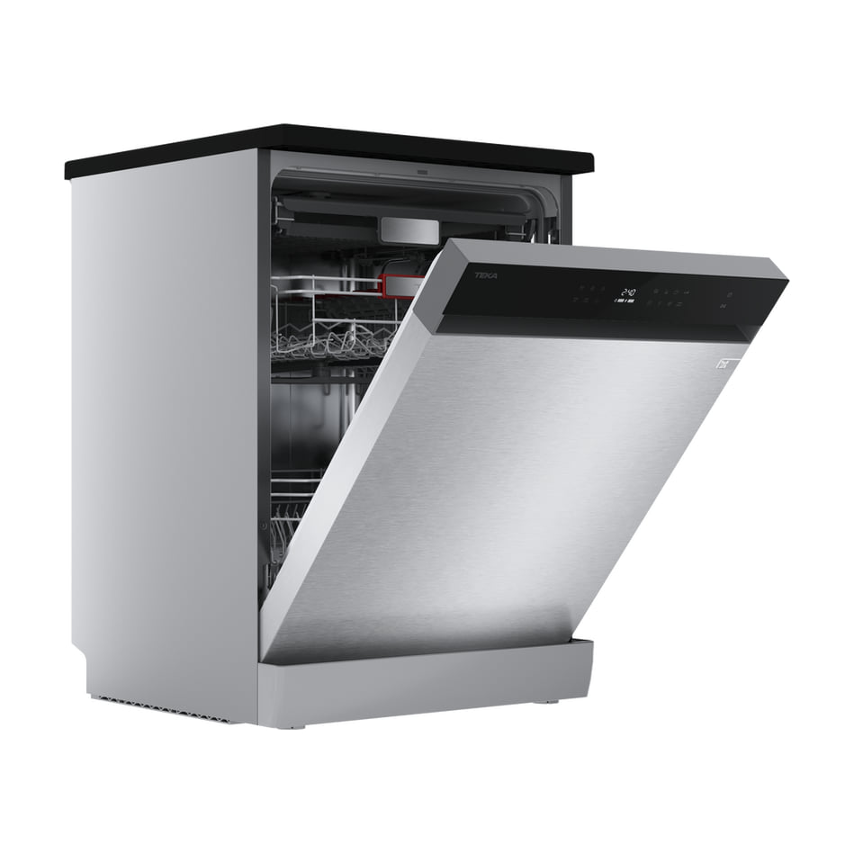 Lavavajillas Teka DFS 264DX de 14 cubiertos, inox y apertura automática