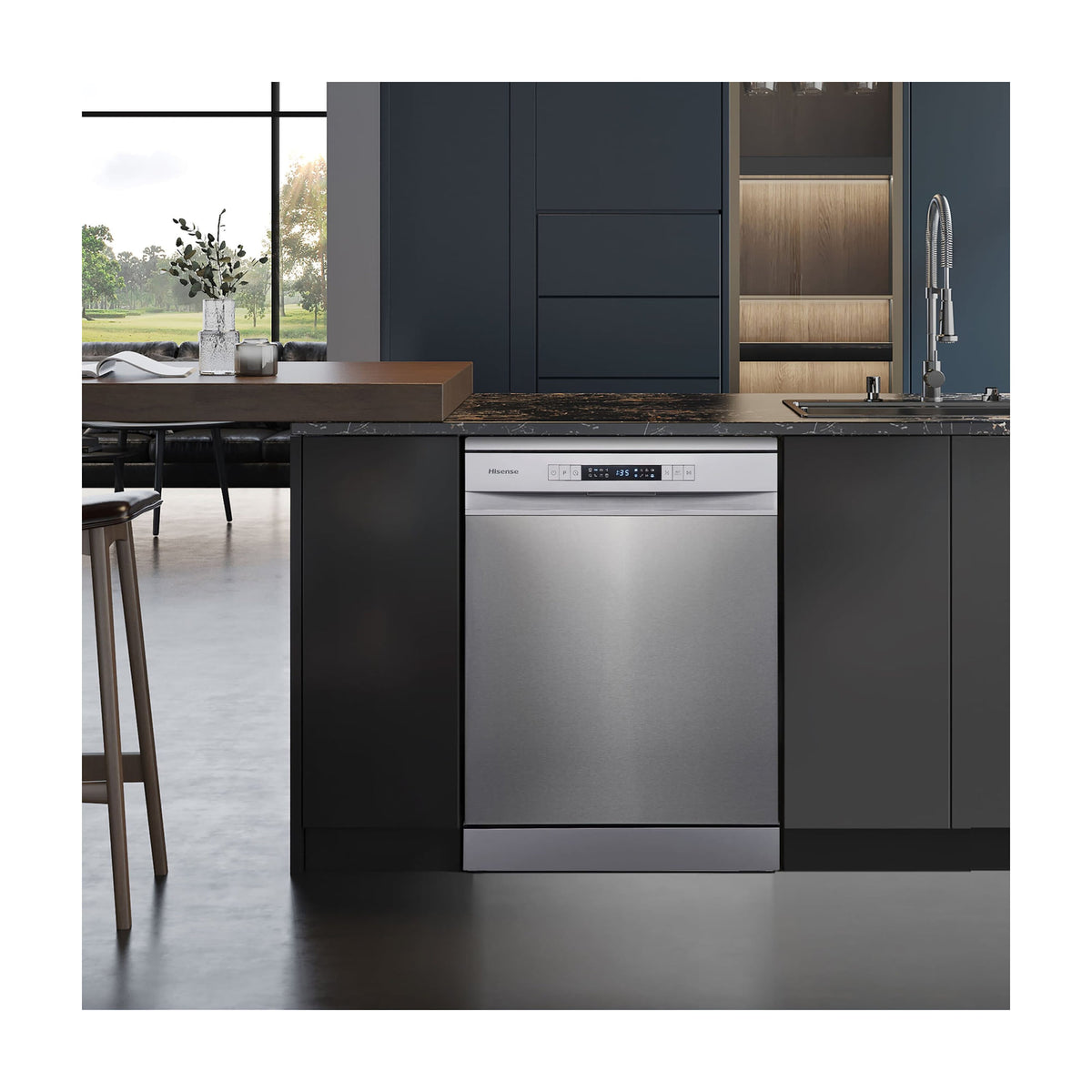 Lavavajillas Hisense HS622E10X de 60 cm y 13 cubiertos