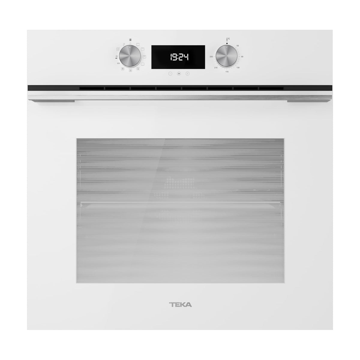 Horno multifunción Teka HLB 8400 WH, 70 l útiles, cristal blanco