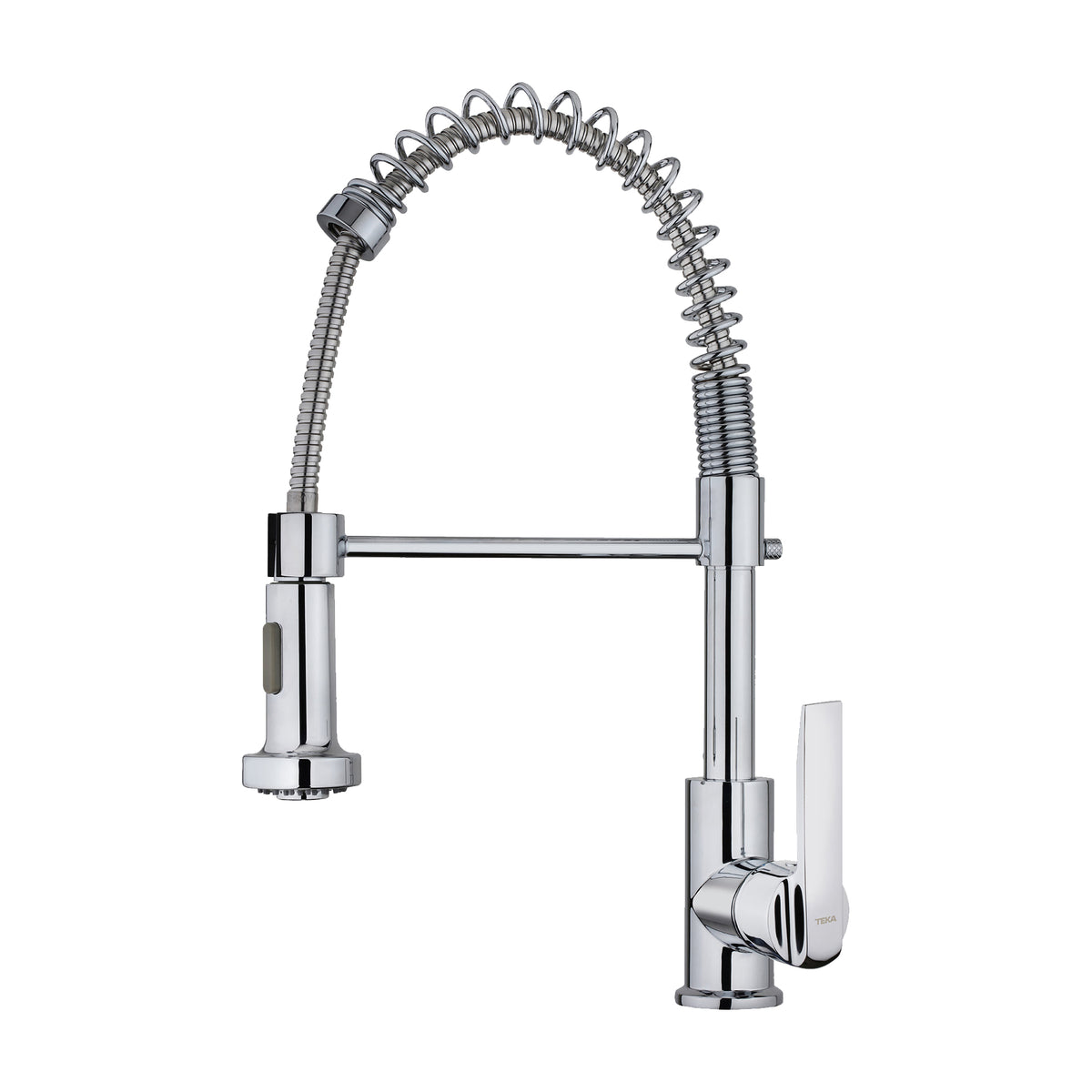 Grifo de cocina Teka IN 939 monomando cromado con ducha extraíble