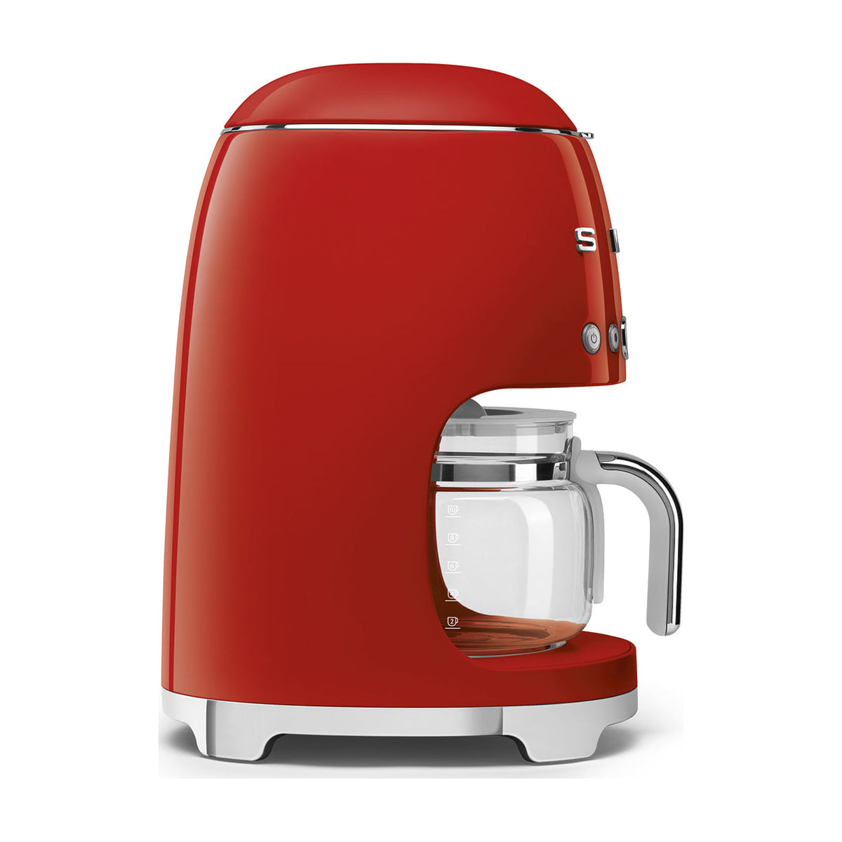 Cafetera de goteo Smeg DCF02RDEU de 10 tazas y 1050 W
