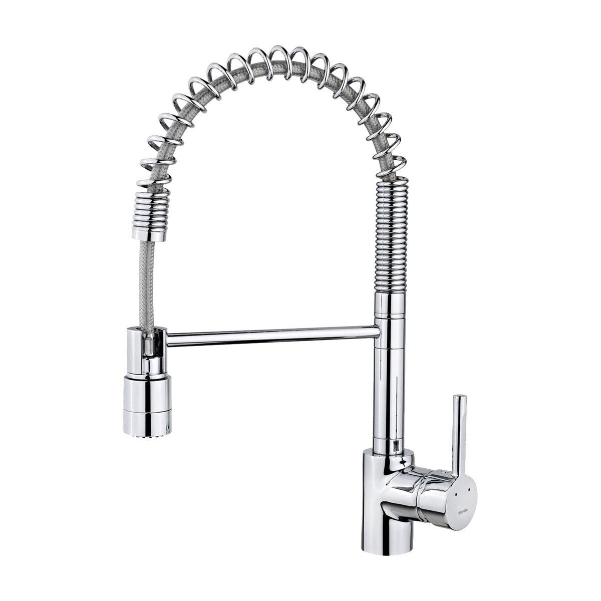 Grifo de cocina Teka ARK 937 monomando cromado con ducha extraíble