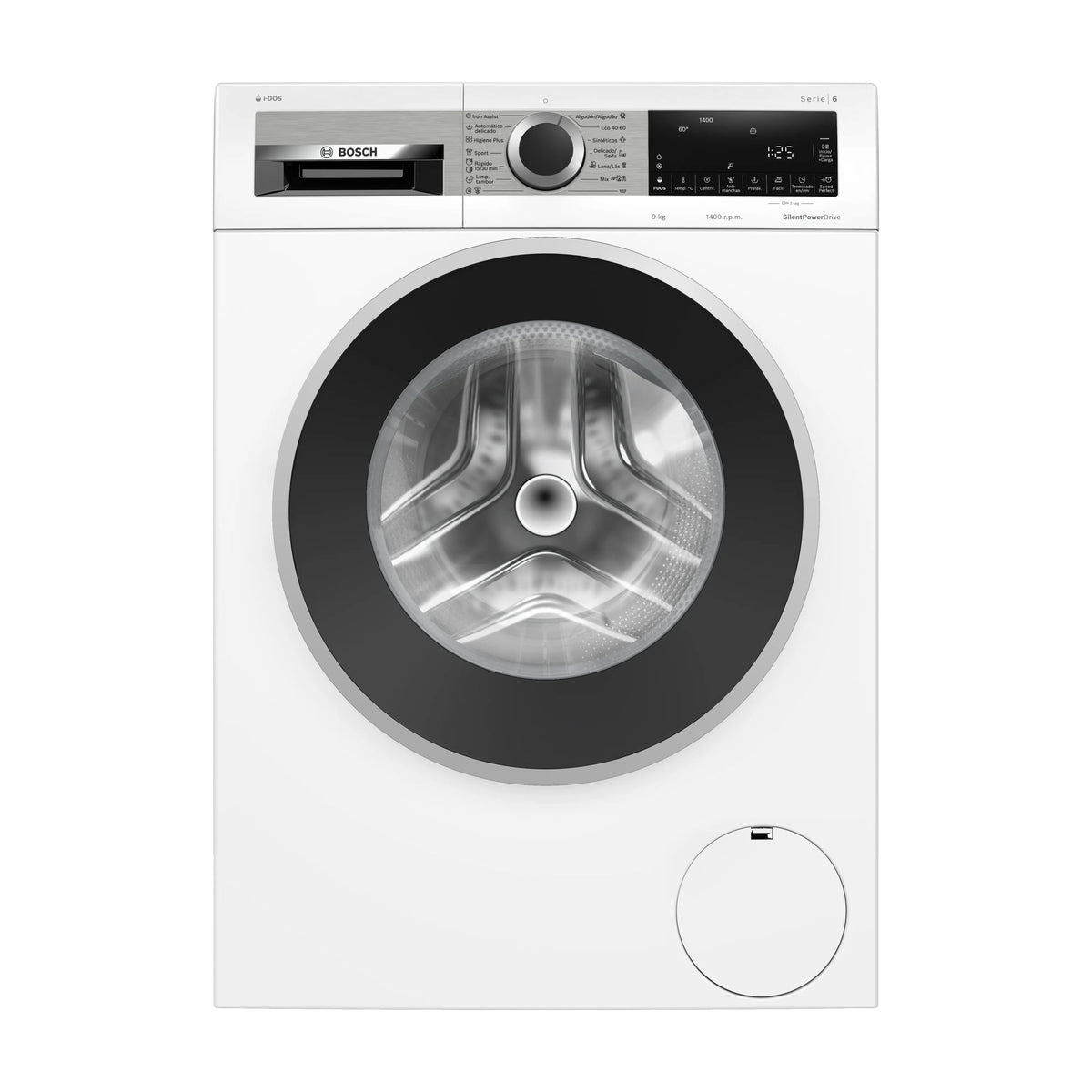 Lavadora Bosch WGG244F1ES de 9 kg y 1400 rpm con i-DOS